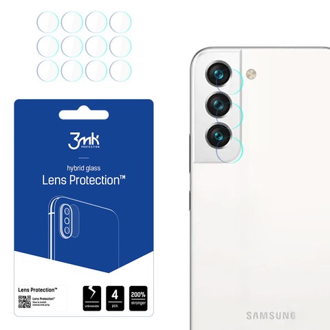 Szkło x4 na kamerę obiektyw 3mk Lens Protection do Samsung Galaxy S22